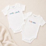 Wonderword™ Personalised Organic Bodysuit